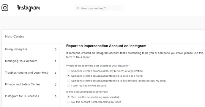 claim inactive instagram username