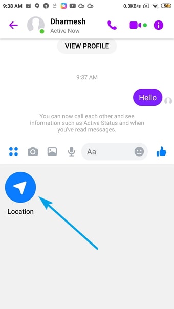 track location of facebook account