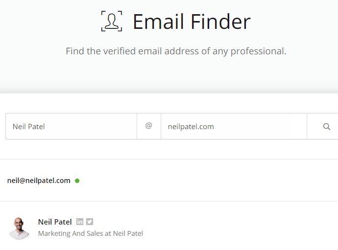 linkedin email finder