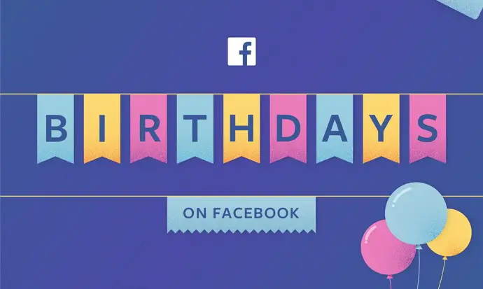 find someone’s birthday on facebook
