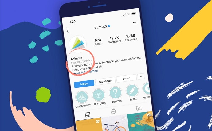 remove category from instagram