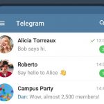 send message to non mutual contacts on telegram