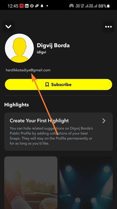 snapchat email finder