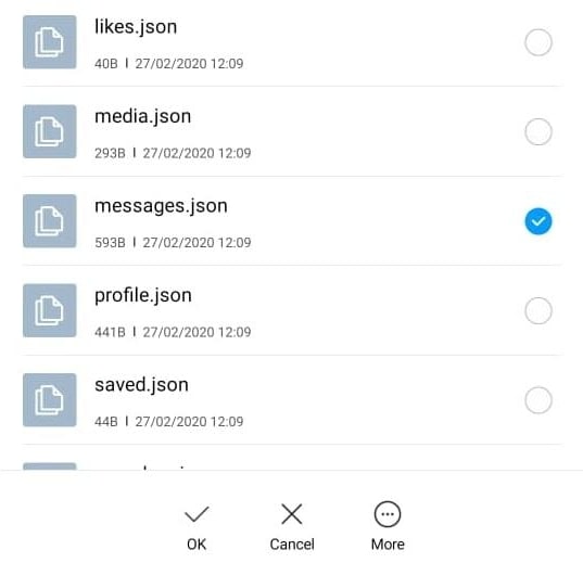 download instagram direct messages