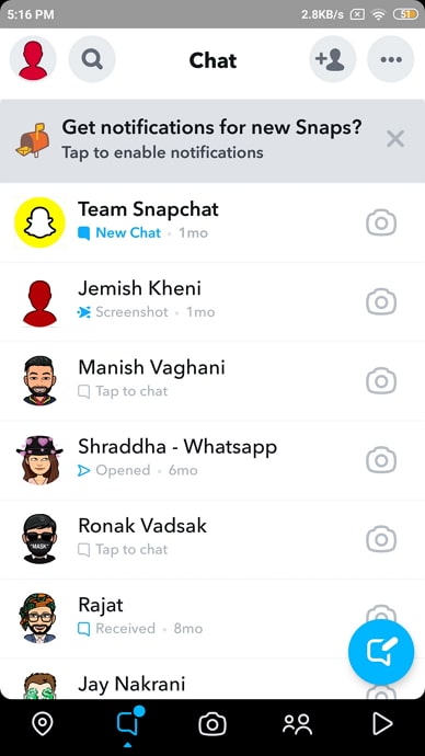 hide someone on snapchat without blocking