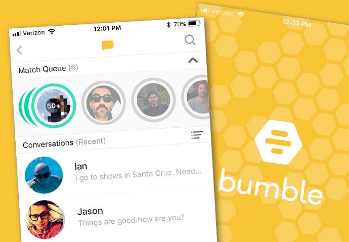 know if someone is active on bumble