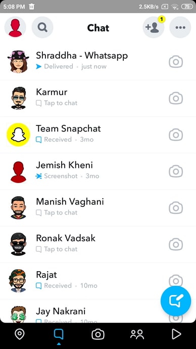 unsend messages on snapchat