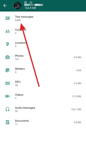 count number of messages in whatsapp chat
