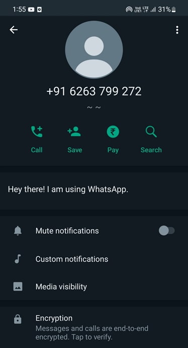 know if someone deleted your number on whatsapp