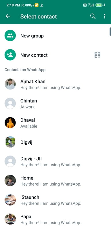 find someone on whatsapp without phone number