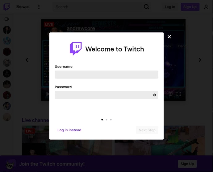 twitch name availability