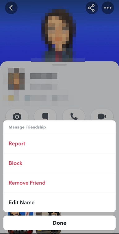 cancel pending friend requests on snapchat