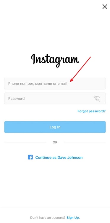 fix instagram invalid parameters error