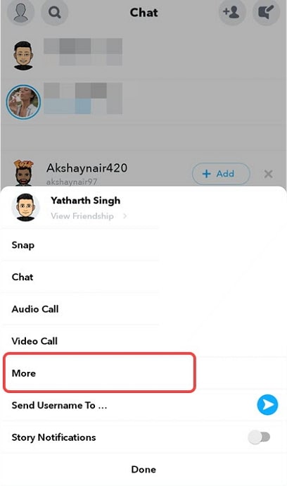 remove someone from best friends list on snapchat