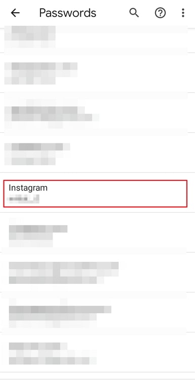 unremember instagram account on google chrome