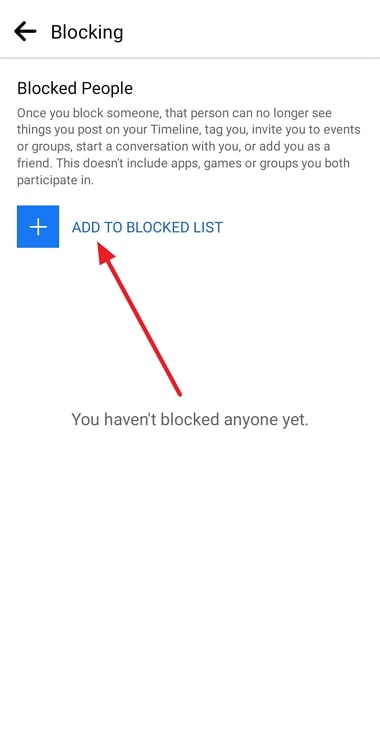 block someone on facebook without them knowing