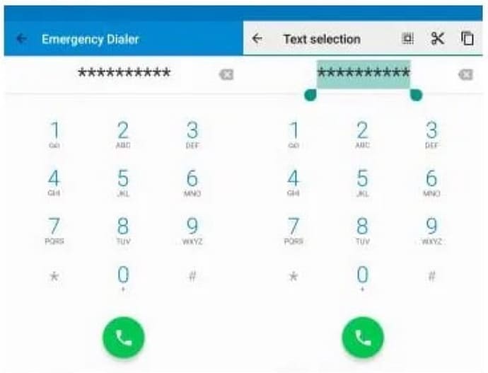 unlock android phone using emergency call