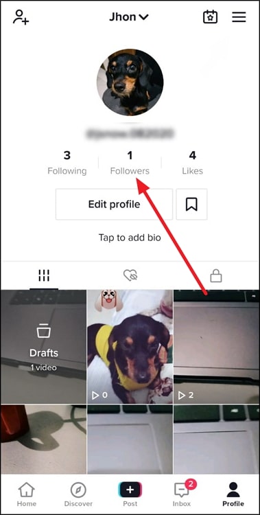 view your complete followers list on tiktok