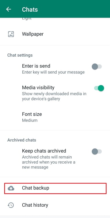 fix parallel space whatsapp backup not working