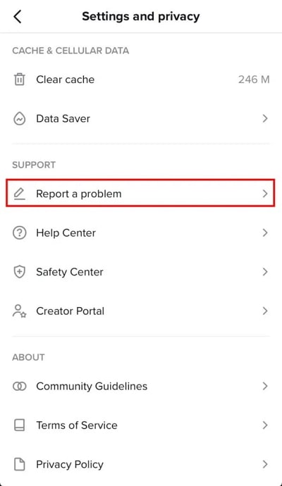 fix setting restricted by tiktok to protect your privacy