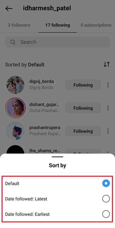 know who followed first on instagram