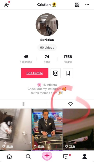 see all comments you made on tiktok