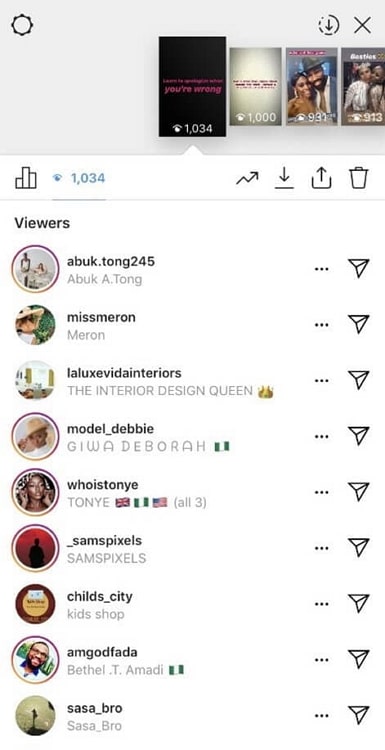  tell who viewed your instagram story first