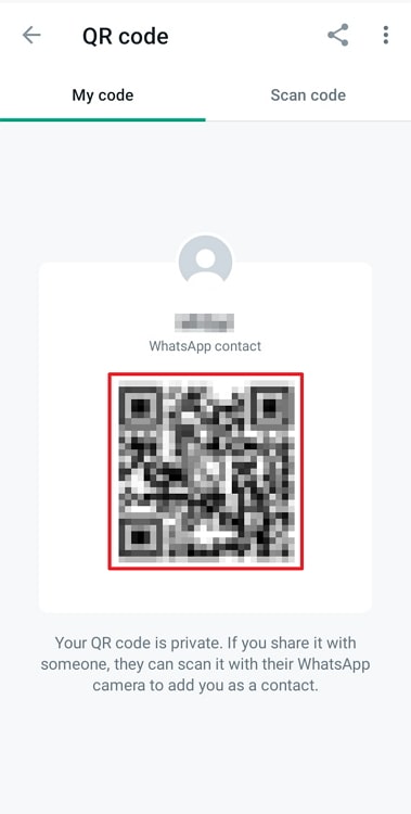 did someone scanned your whatsapp qr code