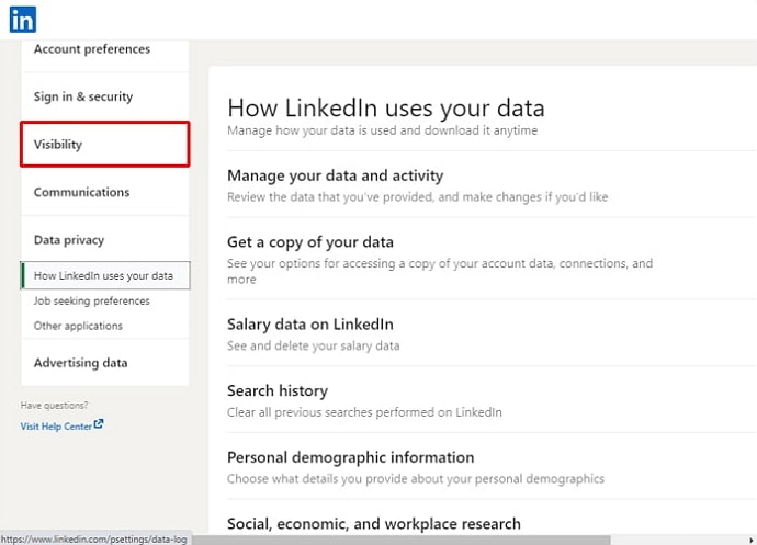 does linkeadin notify when you view a profile every time
