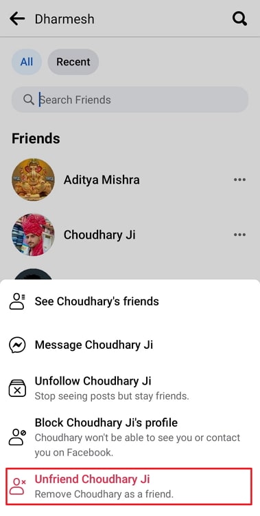 find inactive friends on facebook (and remove them)