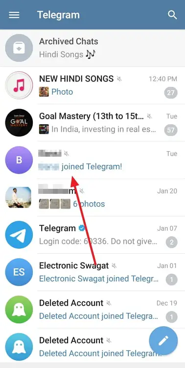 can i send message to someone who blocked me on telegram