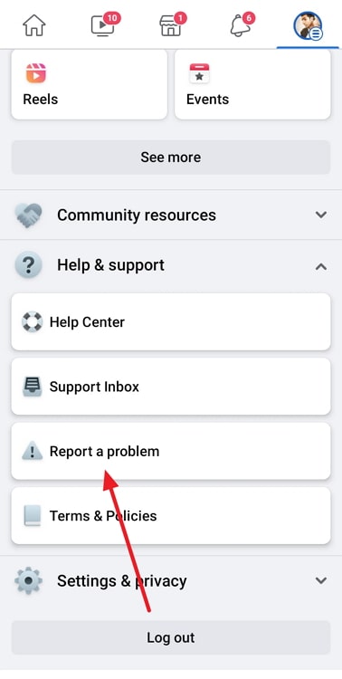 fix facebook lock profile not working or showing