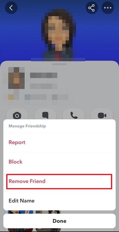 if you remove someone on snapchat, can they see your messages