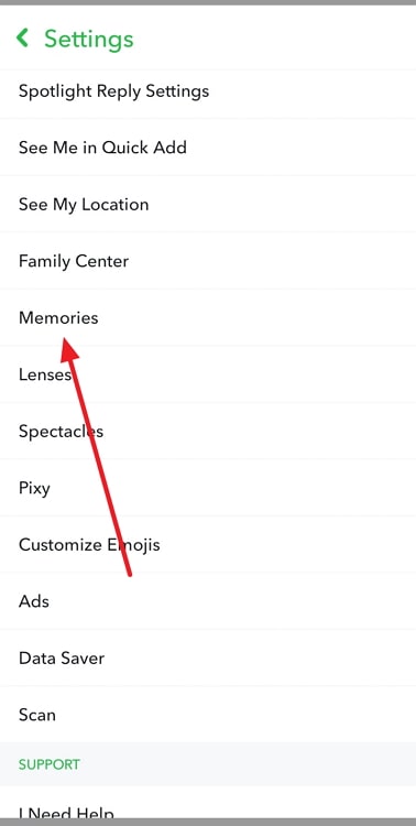 recover memories on snapchat that weren’t backed up