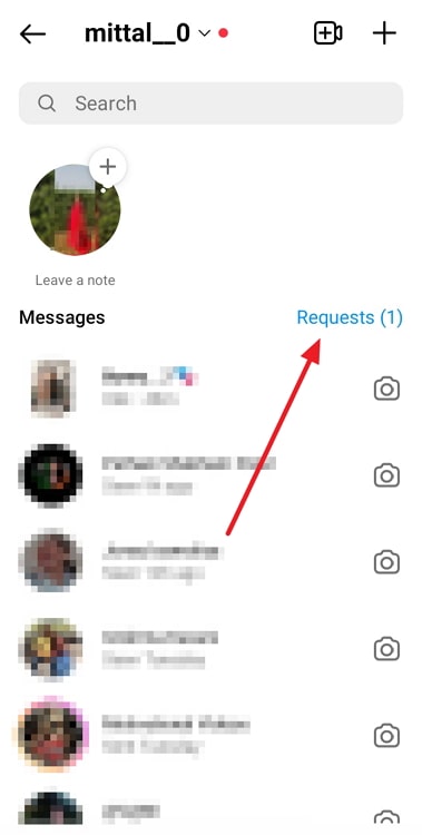 view messages from restricted profiles on instagram