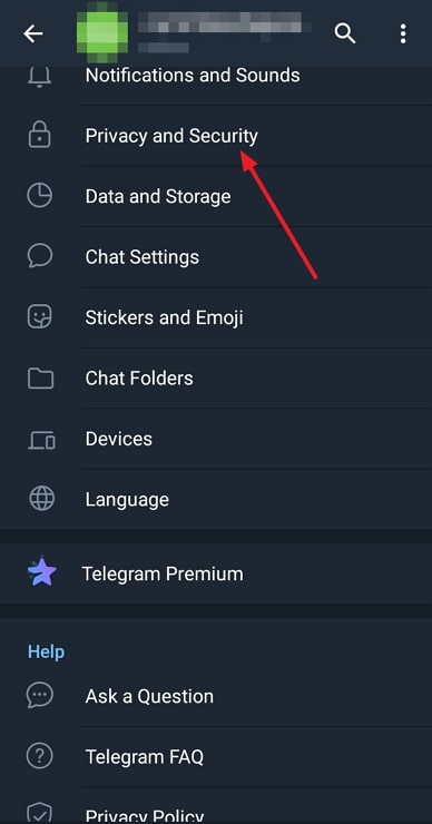 unblock myself from telegram by another user