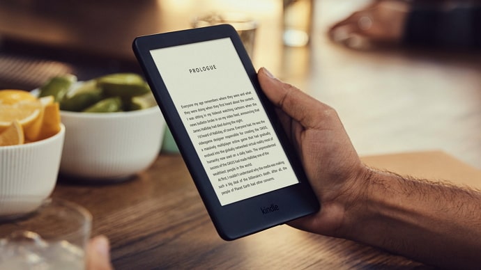 view kindle books in continuous scroll mode