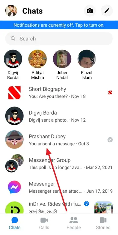 why do messenger messages change from seen to delivered
