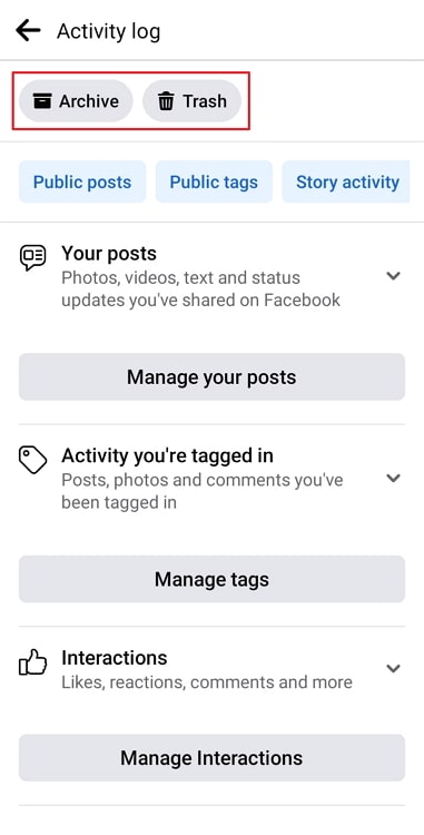 see old notifications on facebook