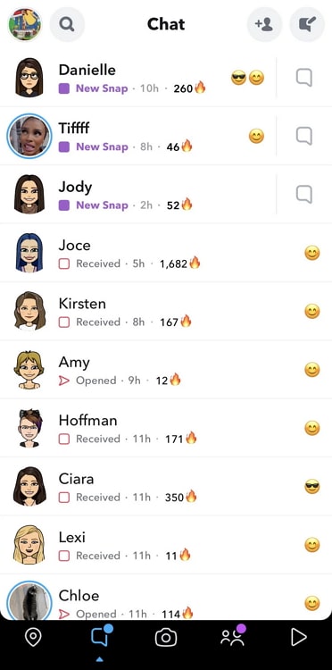 can you have more than one yellow heart on snapchat