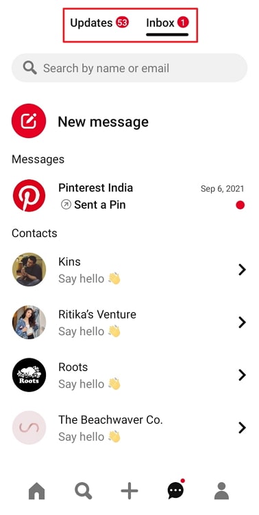 recover deleted pinterest messages