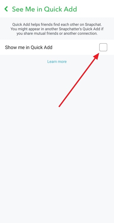 why would someone show up in my snapchat quick add if we don't have mutual friends