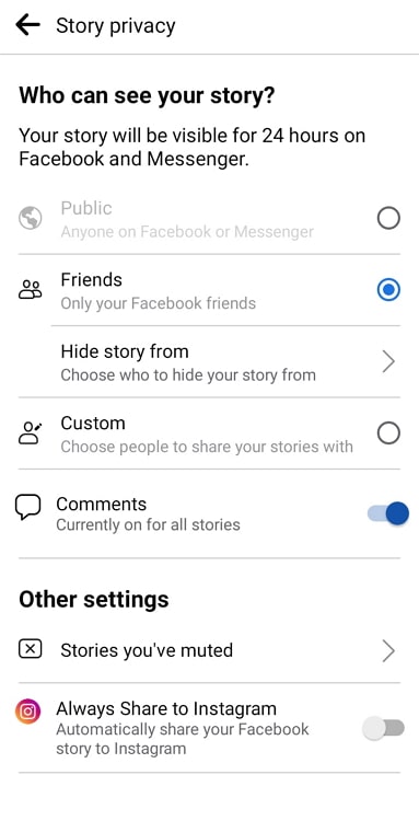 can someone see that i viewed their facebook story if we are not friends