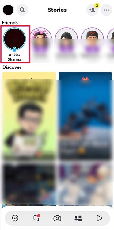 does active now on snapchat mean they're active or chats or feed