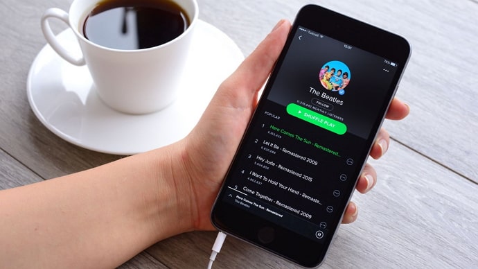 disable smart shuffle on spotify